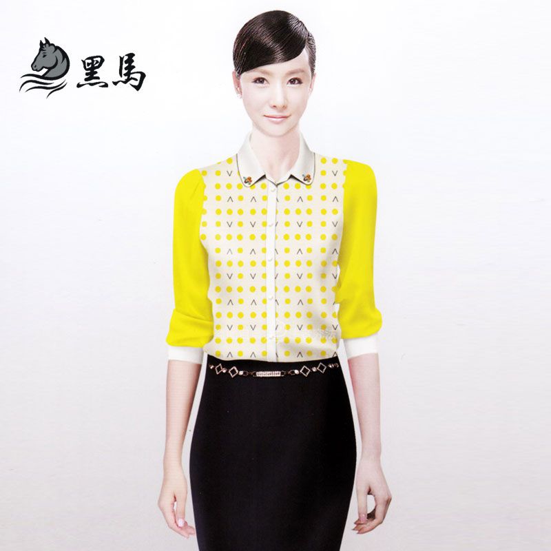 女士襯衣CY-01正面圖