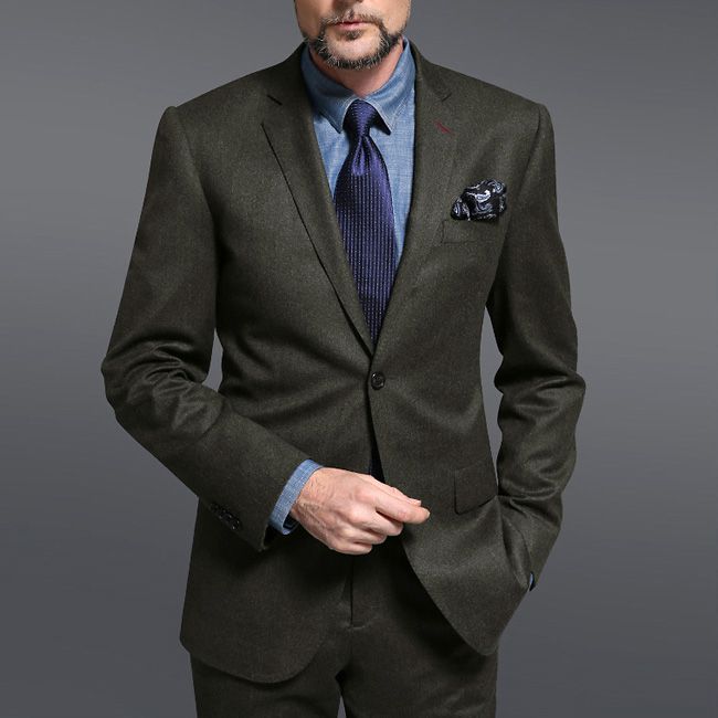 紳士西服XF-26正面圖